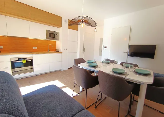 Apartamento T2 6 Pers. Avec Balcon Et Wifi - Fr-1-457-390 *